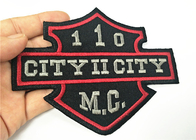Motorcycle Clothing Embroidery Patches Custom Embroidered Back Patches